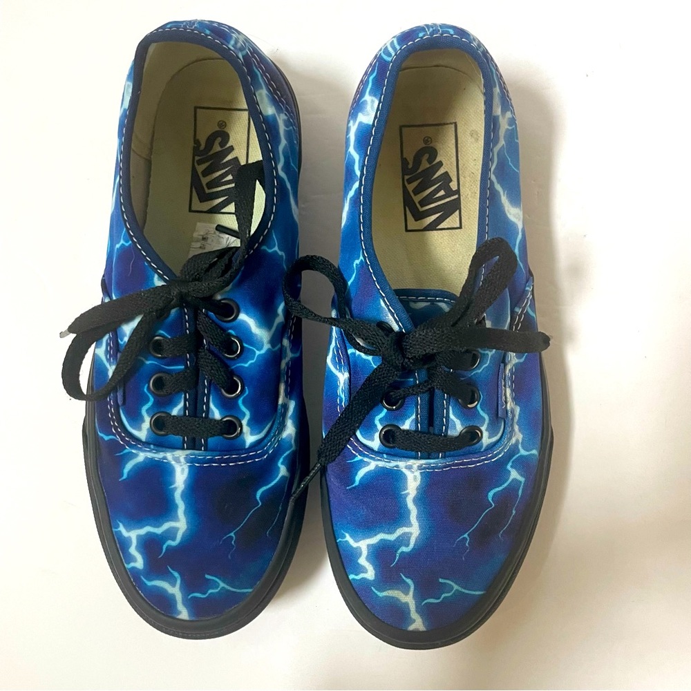 Vans Authentic Lightning Blue/Black Sneakers Unis… - image 5